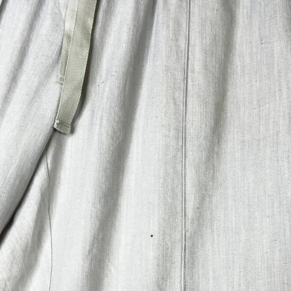 Babaton Day Pant Linen Blend Trouser Sz S Light Purple High-Waisted Straight Leg
